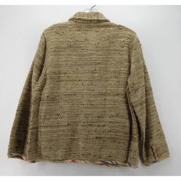 The Territory Ahead Jacket Medium Petites Silk Tweed Cottagecore - Picture 6 of 9